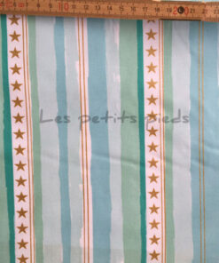 Baumwolle - "Stars and Stripes" by Sarah Jane mint
