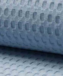 Waffelpique dusty blue