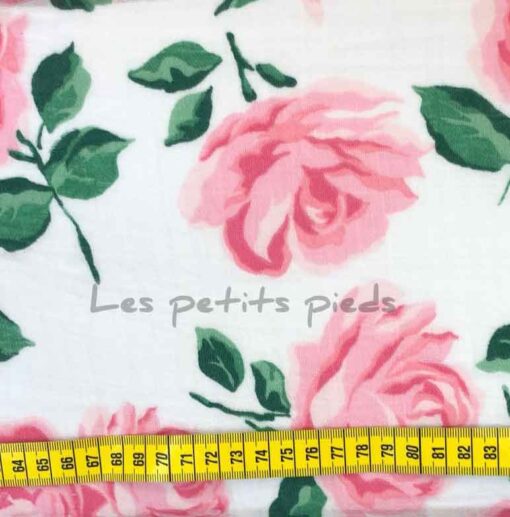 Double Gauze Musselin rosen Shannon Fabrics
