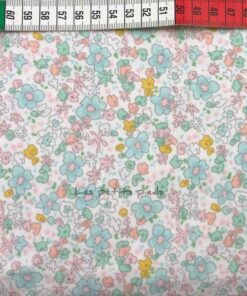 Flanell Blumen Michael Miller pastell