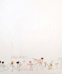 Baumwolle - Bordüre "Magic Parade" by Sarah Jane weiss / pastell