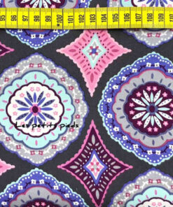 Baumwolle - Michael Miller Mandala flieder