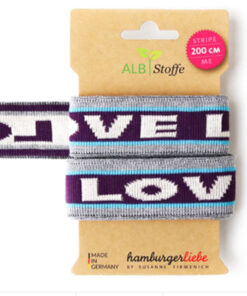 Strickband - "stripe me Glow Icon" türkis