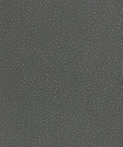 Double Gauze Punkte graphite / silber