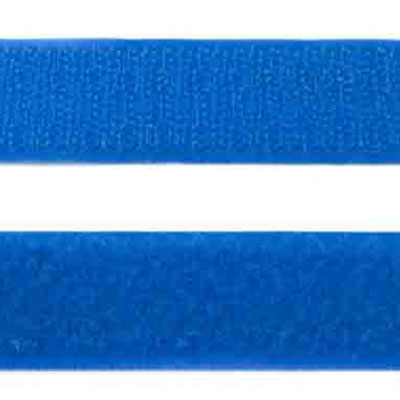 Klettband kobaltblau 25 mm