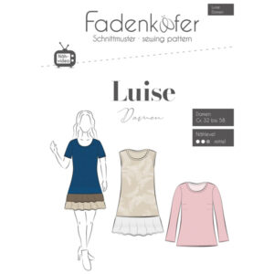 Papierschnittmuster Luise Damen Gr 32-58 - Fadenkäfer