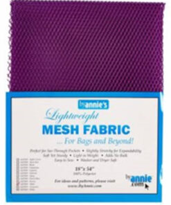 Mesh Fabric Taschennetz - lila