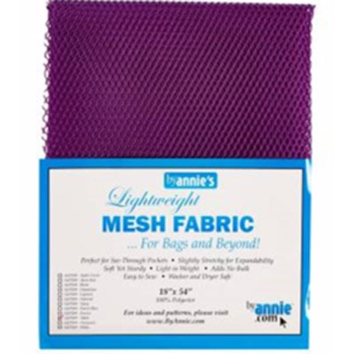 Mesh Fabric Taschennetz - lila
