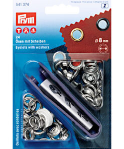 Prym Ösen - 8 mm silber