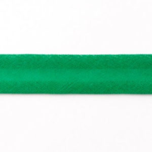 Baumwollschrägband uni grün
