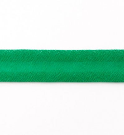 Baumwollschrägband uni grün