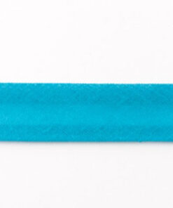Baumwollschrägband uni aqua