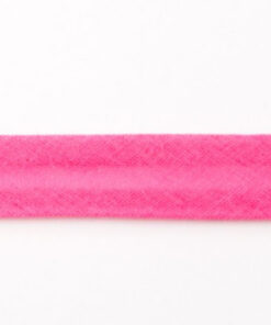 Baumwollschrägband uni pink