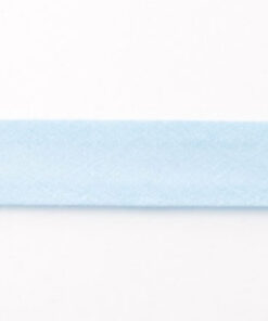 Baumwollschrägband uni hellblau