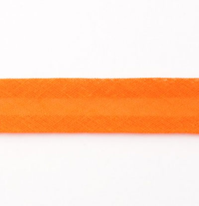 Baumwollschrägband uni orange
