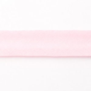 Baumwollschrägband uni rosa