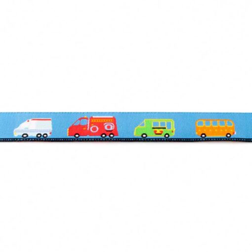 Webband Autos blau bunt