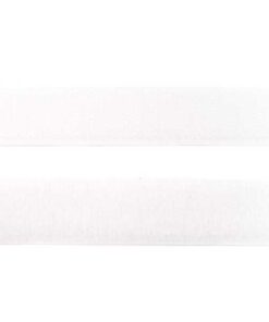 Klettband weiss - selbstklebend 25 mm