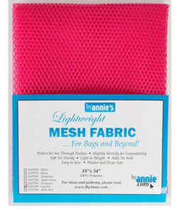 Mesh Fabric Taschennetz - pink
