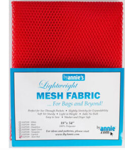 Mesh Fabric Taschennetz - rot