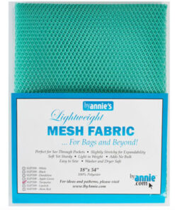 Mesh Fabric Taschennetz - türkis