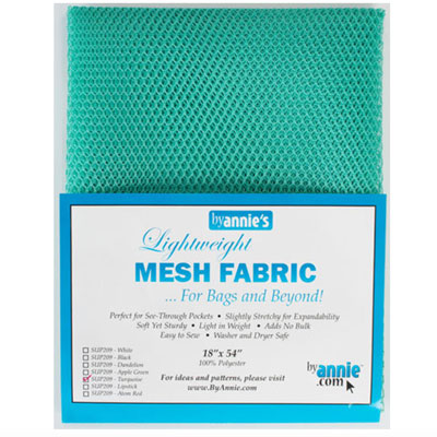 Mesh Fabric Taschennetz - türkis