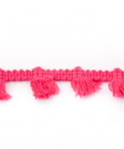 Quastenborte Mini - pink