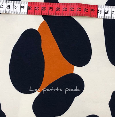 Jersey Baumwolle - weiss Safari XXL Wanderlust Hamburger Liebe