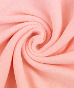 Baumwollstrick "Bene" uni - rosa