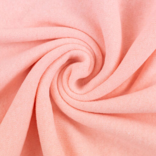 Baumwollstrick "Bene" uni - rosa