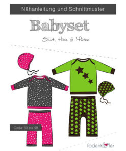Papierschnittmuster Babyset Gr 50 - 98 - Fadenkäfer