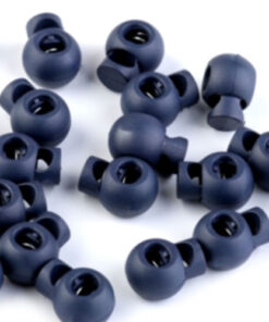 Kordelstopper rund - duneklblau