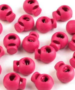 Kordelstopper rund - himbeere