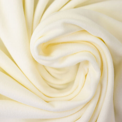 Microfleece - antipeeling - wollweiss