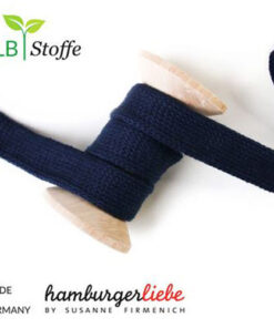 Flachkordel dunkelblau albstoffe