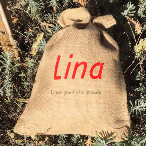 Chlaussack Jute - personalisiert - bedruckt
