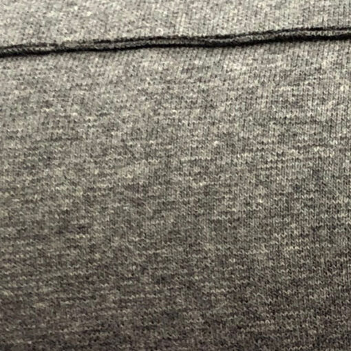 Bündchenstoff - Schlauch - grau melange
