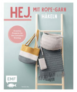 Hej. Mit Rope-Garn häkeln super easy