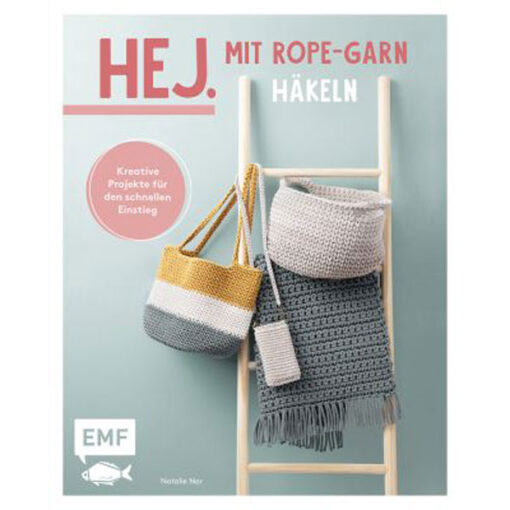 Hej. Mit Rope-Garn häkeln super easy