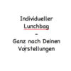 individueller lunchbag