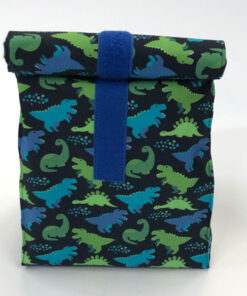 Lunch-/ Wetbag - Dinos blau