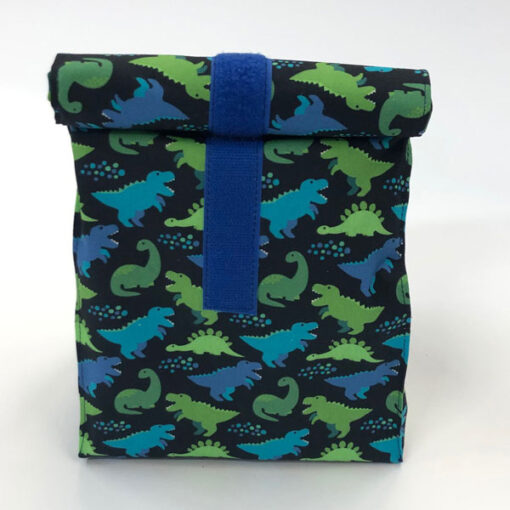 Lunch-/ Wetbag - Dinos blau