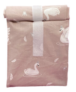 Lunch-/ Wetbag - Schwan altrosa