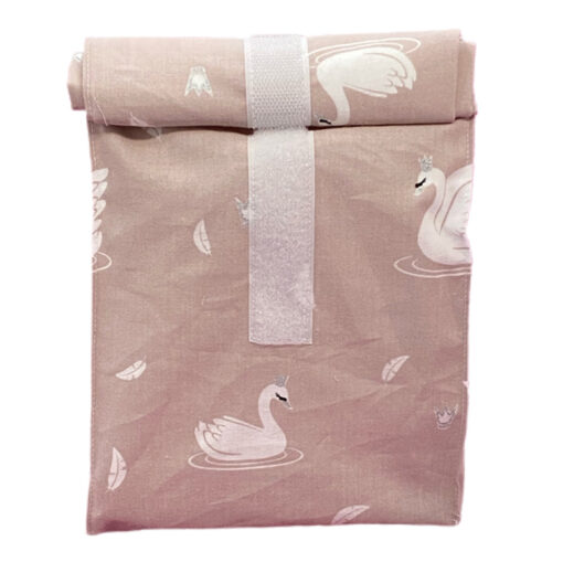 Lunch-/ Wetbag - Schwan altrosa
