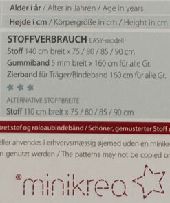 Papierschnittmuster Overall - Minikrea 20400
