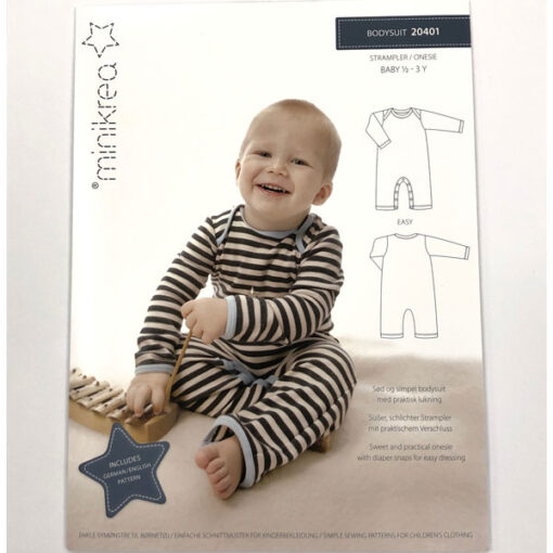 Papierschnittmuster Strampler - Minikrea