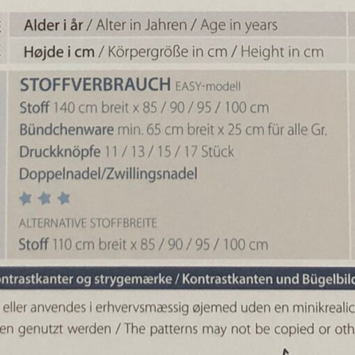 Papierschnittmuster Strampler - Minikrea 20401