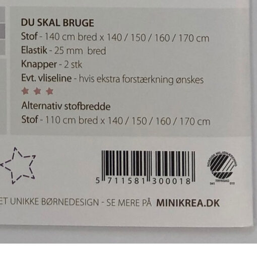 Papierschnittmuster Trägerkleid - Minikrea 30001