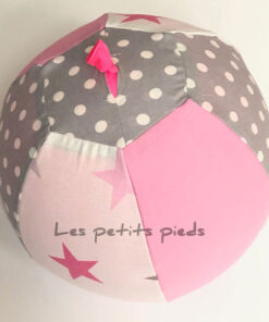 Ballonhülle rosa / grau