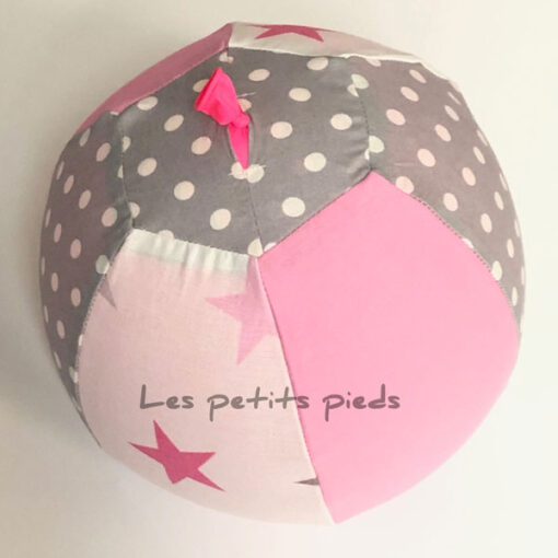 Ballonhülle rosa / grau